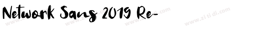 Network Sans 2019 Re字体转换